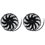 2PCS New Puller Fan VA11-AP7/C-57A For Spal 30100435 Curved Blade 802 Cfm. Fixed Price $110.20.