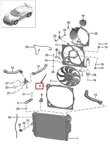 Porsche Engine Cooling Fan Frame 99110624101 New Genuine. Fixed Price $266.35.