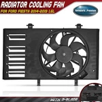 Radiator Cooling Fan Assembly With Control Model Ford Fiesta 2014-2019 1.6L. Fixed Price $231.48.