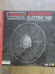 Used Derale 16114 14" High Output Curved Blade IP68 Electric Puller Fan. Fixed Price $149.00.