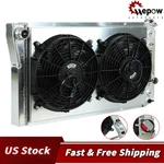For 82-02 Chevrolet S10 S-10 Blazer V8 Conversion 3 Row Radiator Shroud Fan. Fixed Price $175.00.
