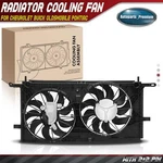 Radiator Dual Cooling Fan Assembly With Shroud For Chevrolet Venture Buick Olds. Fixed Price $141.99.