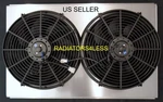 New Aluminum Radiator Shroud W/ 14" Impala Caprice Chevelle Monte Carlo. Fixed Price $209.00.