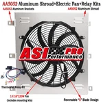 Aluminum SHROUD+16"FAN For 1947-1954 Chevy 3100/3600/3800 Truck Pickup Asi. Fixed Price $95.99.