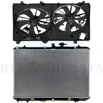 Car Radiator Cooling Fan Kit Fit For 2008 2009 2010-2013 Toyota Highlander. Fixed Price $146.64.