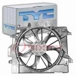 Tyc Dual Radiator & Condenser Fan Assembly For 2008-2016 Dodge Grand Caravan Ol. Fixed Price $144.00.