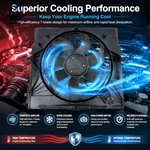 For 4479064400 A4479060412 Cooling Fan Assembly Mercedes-benz Metris 16-20. Fixed Price $173.99.