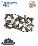 Four Seasons Dual Radiator And Condenser Fan Assembly 75613. Fixed Price $202.25.
