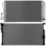 Aluminum Radiator & Ac Condenser Cooling Kit Fits Bmw 320I Xdrive 2013-2015. Fixed Price $103.66.