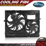 Radiator Cooling Fan Assembly W/ Shroud For Porsche Cayenne 2005-2006 2008-2010. Fixed Price $338.79.