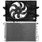 Electric Ac Condenser Cooling Fan Kit For 2016-17 Chevrolet Equinox 2.4L 2384CC. Fixed Price $115.98.