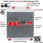 Asi 4-ROW Aluminum Radiator Fit 1939 1940 Ford Deluxe /pickup Truck Flathead V8. Fixed Price $259.00.