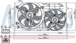 Radiator Fan Assy Nissens North America 85250. Fixed Price $290.11.