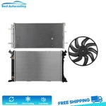 Aluminum Radiator Condenser & Fan Kit For 2009 10-2016 Audi A4 Quattro. Fixed Price $180.85.