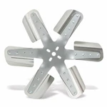 Flex-a-lite 101259 (2018) 18-1/4" 6-BLADE Silver Stainless Steel Fan High. Fixed Price $91.99.