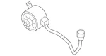 Genuine Kia Fan Motor 25386-G2000. Fixed Price $104.57.