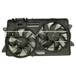 Dual Radiator & Condenser Cooling Fan Assembly 15-19 Ford Mustang 2.3L. Fixed Price $133.00.
