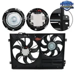 Radiator Cooling Dual Fan For 05-17 Audi A3 Quattro Volkswagen Jetta Passat. Fixed Price $74.76.