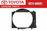 Genuine Oem Engine Cooling Fan Shroud For Toyota Land Cruiser 4.5L 1671166031. Fixed Price $164.44.