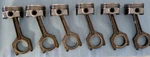 07 08 09 10 Bmw E60 E90 E92 F01 135I 335I 535I 740I N54 Pistons & Rods Set Of. Fixed Price $129.95.