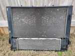 Bmw F30 F32 F36 335 435 N55 Radiator Ac Condenser Intercooler Fan Asmbly Oem. Fixed Price $400.00.