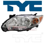 Tyc Left Headlight Assembly For 2011-2013 Toyota Corolla Electrical Lighting Fc. Fixed Price $116.04.