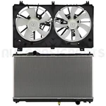 For 2014-2015 Lexus IS250 2.5L Front Side Radiator & Cooling Fan Kit. Fixed Price $128.98.