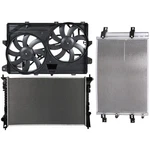 Radiator Condenser Cooling Fan Kit 2007 2008-2010 Ford Edge 3.5L 3496CC V6. Fixed Price $240.95.