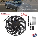 2X 12" Inch Universal Slim Fan Push Pull Electric Radiator Cooling 12V Mount Kit. Fixed Price $28.32.