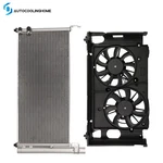 A/c Condenser & Cooling Fan Assembly Kit For 2010 11 12 13 14 2015 Toyota Prius. Fixed Price $143.44.