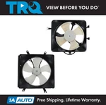 Condenser Radiator Cooling Fan Assembly Pair Set For Acura Integra. Fixed Price $129.95.