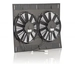 Be Cool 75680 Euro Black 11 Qualifier Shroud With Dual Puller Fans. Fixed Price $493.74.