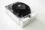 Csf Universal Drag Race Tuck Radiator W/9IN Spal Fan - 10.5IN H X 10IN. Fixed Price $549.00.