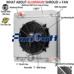 Aluminum Radiator Shroud Fan For Mercedes Benz 68-73 W108 W109 280 300 Se/sel. Fixed Price $184.95.