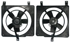 Apdi Dual Radiator And Condenser Fan Assembly For Cavalier, Sunbird 6016103. Fixed Price $121.18.
