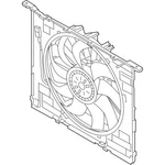 Genuine Bmw Fan Housing With 17-42-5-A18-809 New. Fixed Price $1102.20.