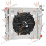 For 1998-2000 Dodge DURANGO/1997-99 Dakota Row Aluminum Radiator Shroud Fan. Fixed Price $229.00.