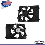 2X Left & Right Auxiliary And A/c Condenser Fan Assy For Honda Passport Acura. Fixed Price $112.09.