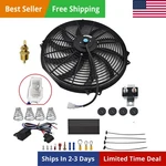 Labwork 16" Inch Electric Radiator Fan High 3000 + Cfm Thermostat. Fixed Price $69.37.