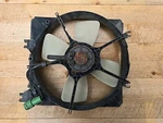 88-91 Crx, Civic Denso Radiator Cooling Fan Assy Shroud Motor Blades Used Oem. Fixed Price $60.00.