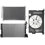 Radiator Condenser Cooling Fan Kit For Toyota Corolla 1.8L 2014-2015. Fixed Price $147.58.