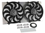 Derale 16843 Powerpack High Output Dual 17" Electric Rad Fan/aluminum Shroud Kit. Fixed Price $585.69.