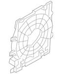 Genuine Gm Engine Coolant Auxiliary Fan Shroud 13126384. Fixed Price $143.63.