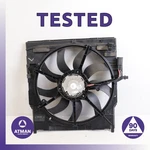 14-19 Bmw F16 X6 X5 3.0L Engine Motor Radiator Coolinf Fan W/ Shroud Oem. Fixed Price $149.40.
