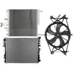 Radiator Condenser Cooling Fan Kit For Ram 1500 Auto Trans 2013 2014 2015-2018. Fixed Price $270.58.