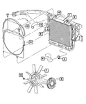 Genuine Mopar Fan Drive 52029290AC. Fixed Price $164.74.
