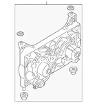 Genuine Ford Fan And Motor Assembly ML3Z-8C607-K. Fixed Price $264.60.