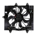 Tyc 623910 Dual Radiator And Condenser Fan Assembly For 06-09 Pt Cruiser. Fixed Price $186.99.