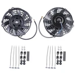 7" Universal Radiator Condenser Cooling Fan Assembly For 2003-2007 Infiniti G35. Fixed Price $43.49.
