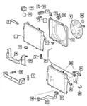 Genuine Mopar 2004-2008 Chrysler Crossfire Front Cooling Fan Shroud 5099194AA. Fixed Price $151.46.